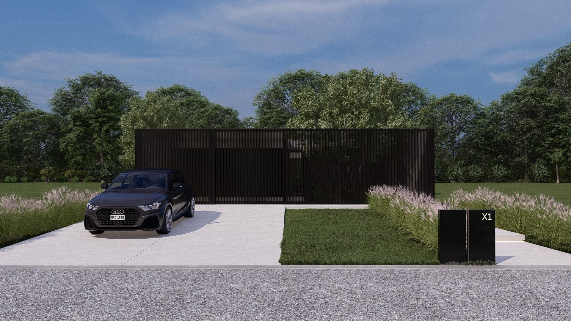 XHOUSE X1 / e1.i1.BLACK / 150 M2