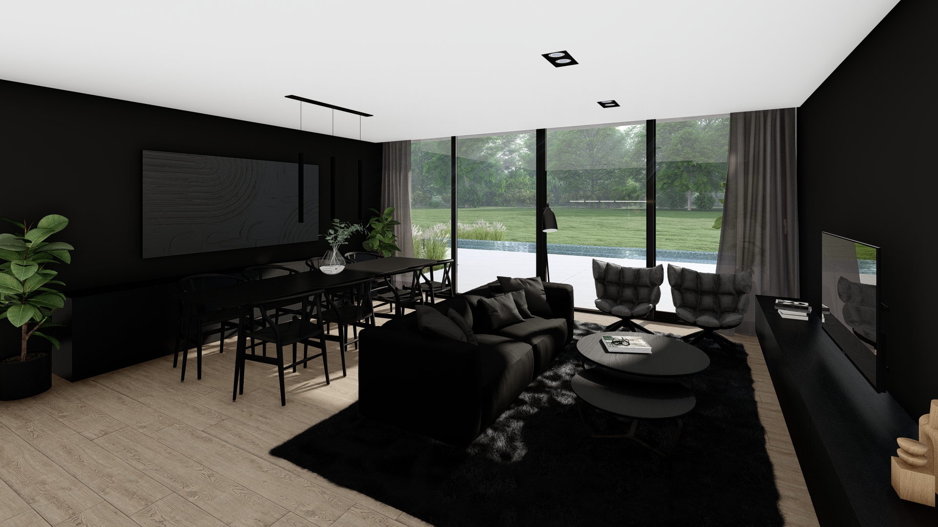 XHOUSE X1 / e1.i1.BLACK / 150 M2