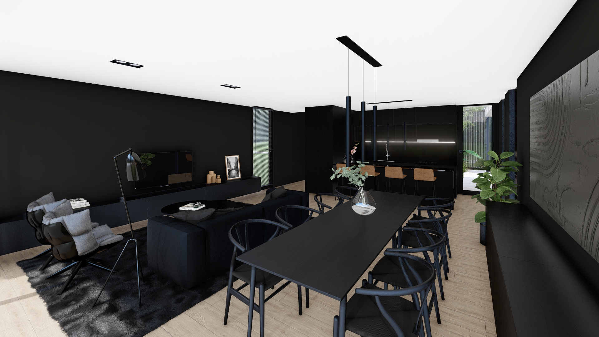 XHOUSE X1 / e1.i1.BLACK / 150 M2